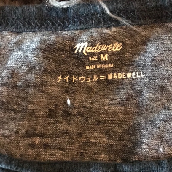 3/4 crop madewell top - Picture 2 of 3